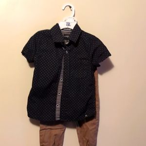 Toddler boy's 2 piece set